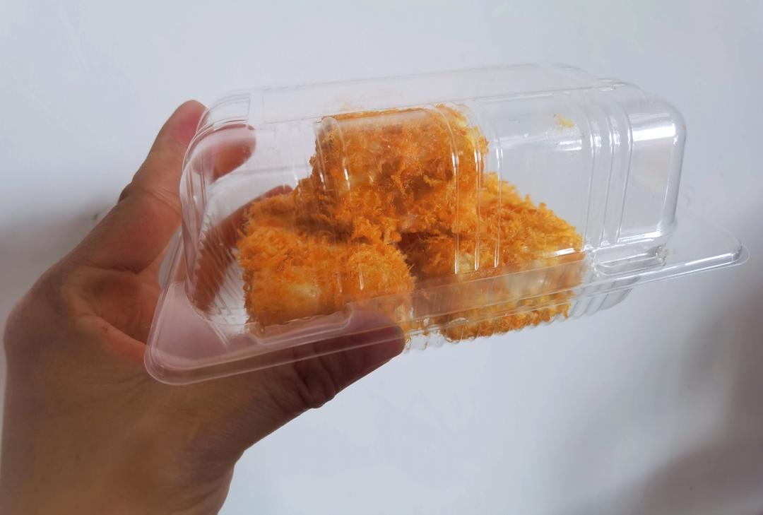 【有奖跟做】海苔肉松小贝蛋糕|酥松绵软