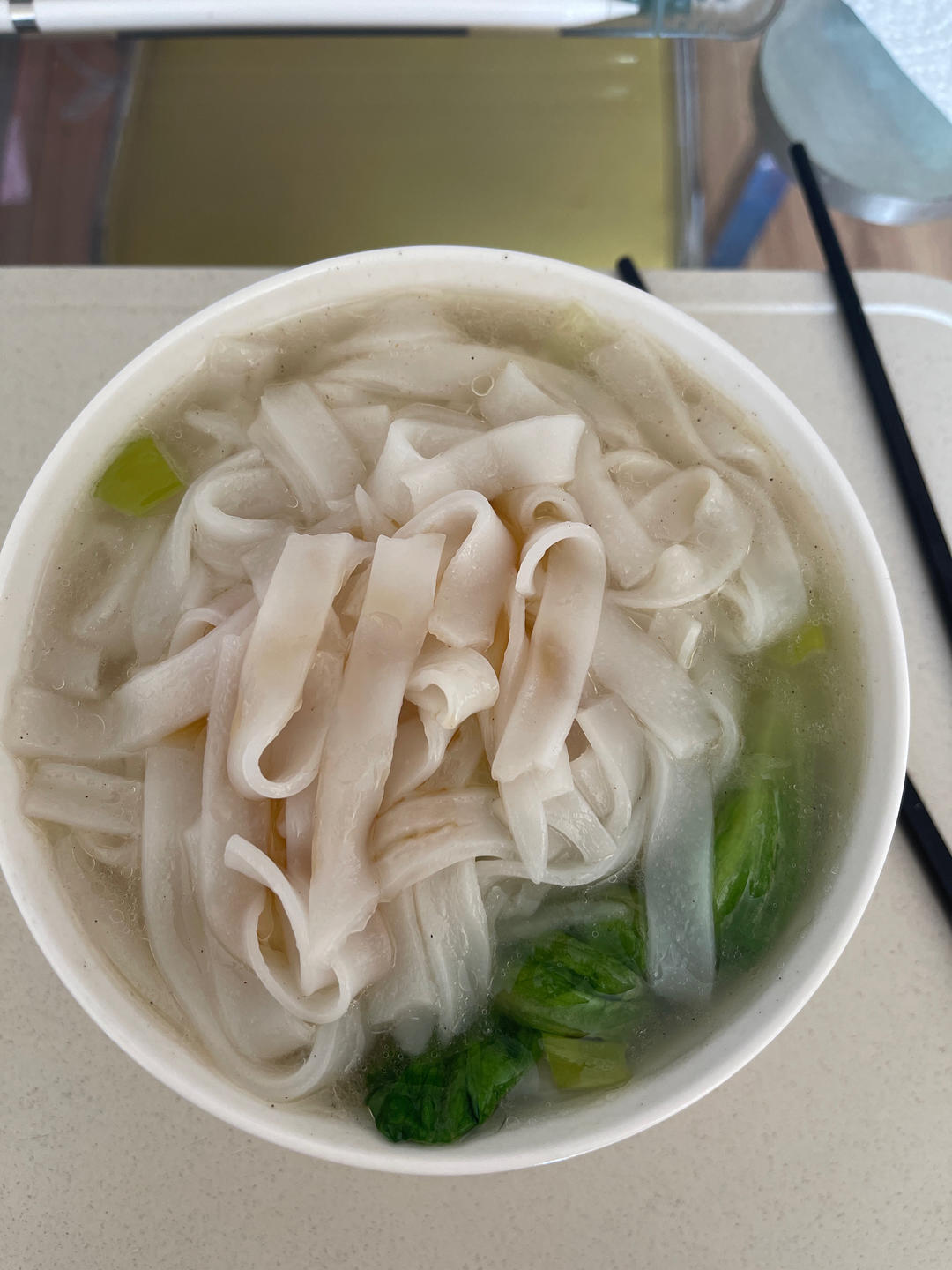 煮汤河粉
