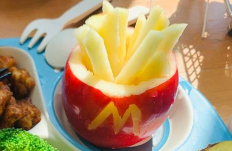 苹果薯条，专治不爱吃苹果