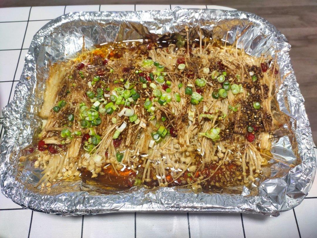 蒜蓉烤金针菇（烤箱版）