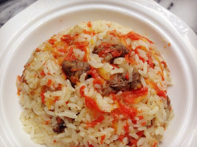 羊肉手抓饭