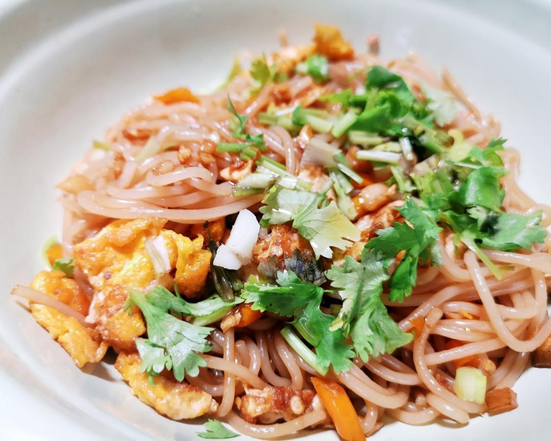 略微豪华版葱油拌粉_简单味足_粉面通用的做法