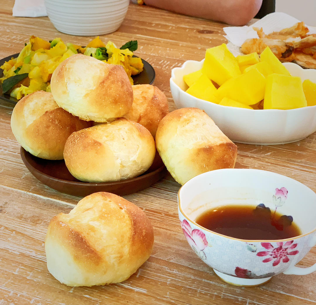 豆乳砂糖小面包