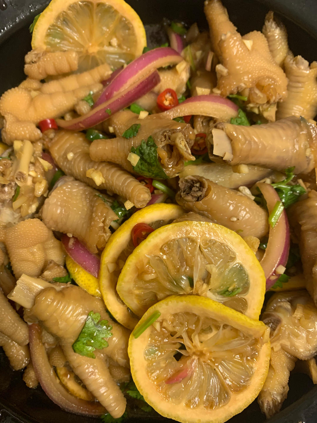 【柠檬酸辣鸡爪】自制超级无敌美味的网红鸡爪