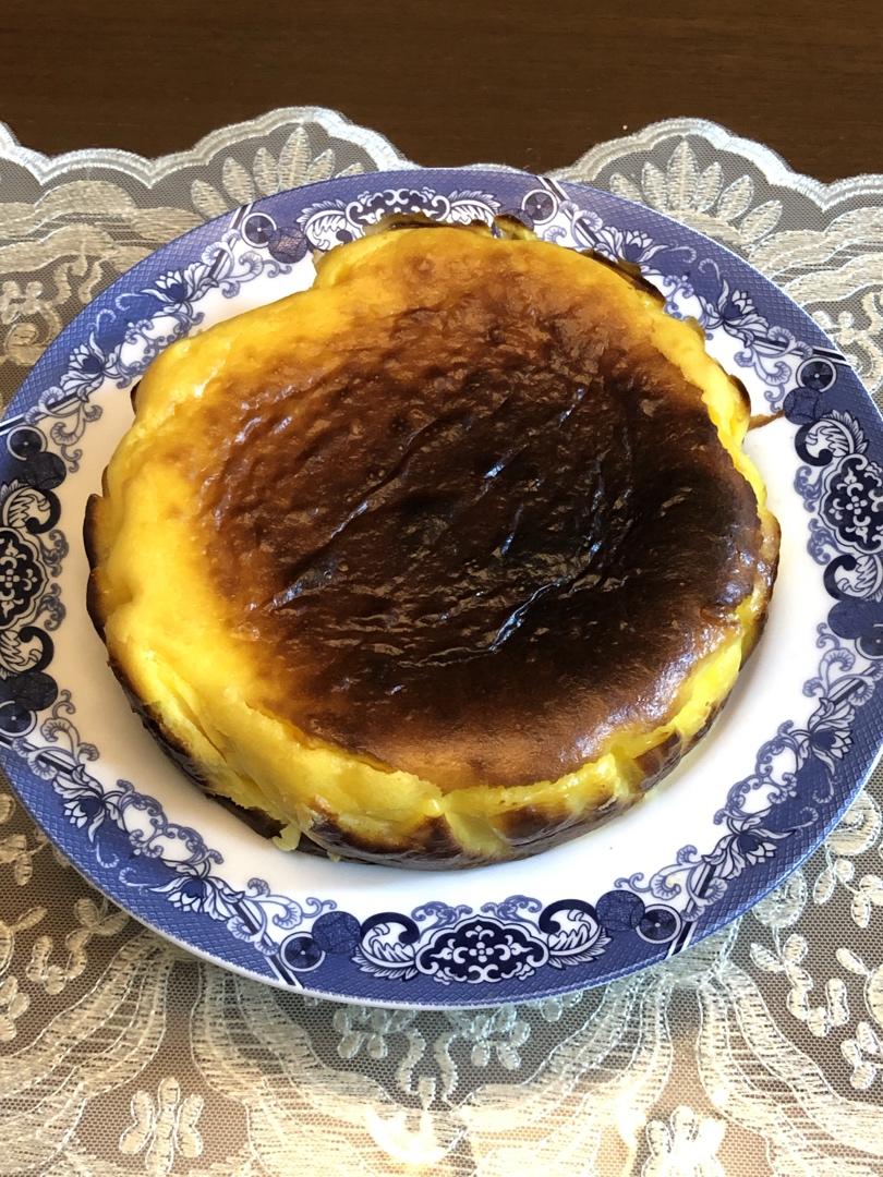 巴斯克式烤芝士蛋糕[超简单][搬运]