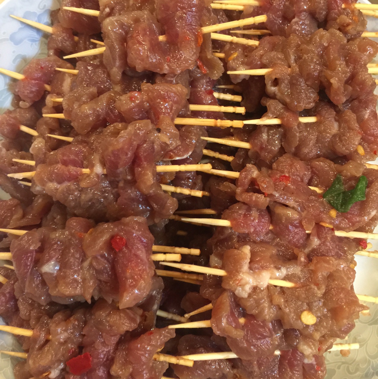 孜然牙签牛肉
