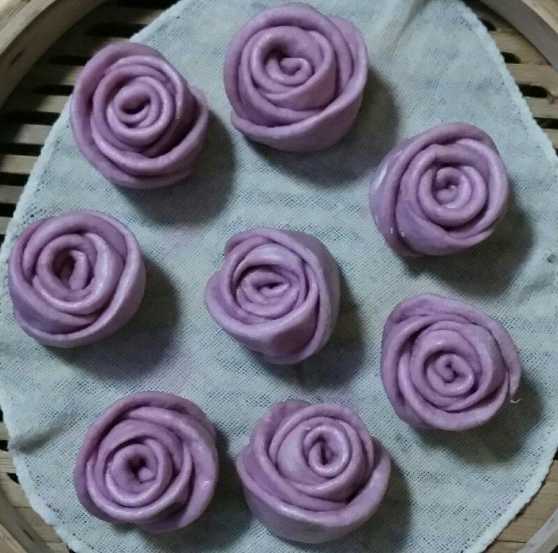 玫瑰花馒头