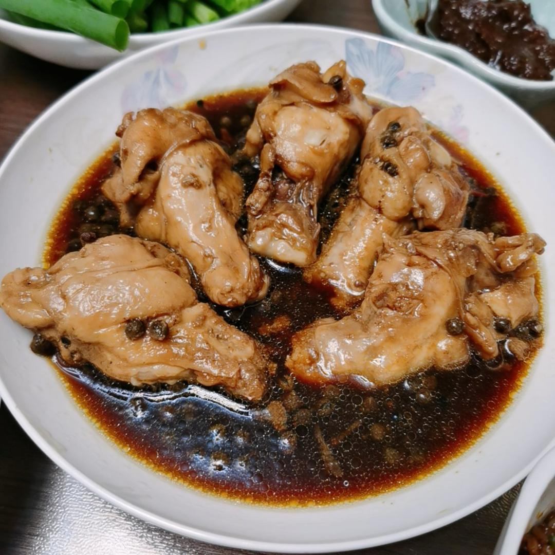 椒盐蒸鸡腿