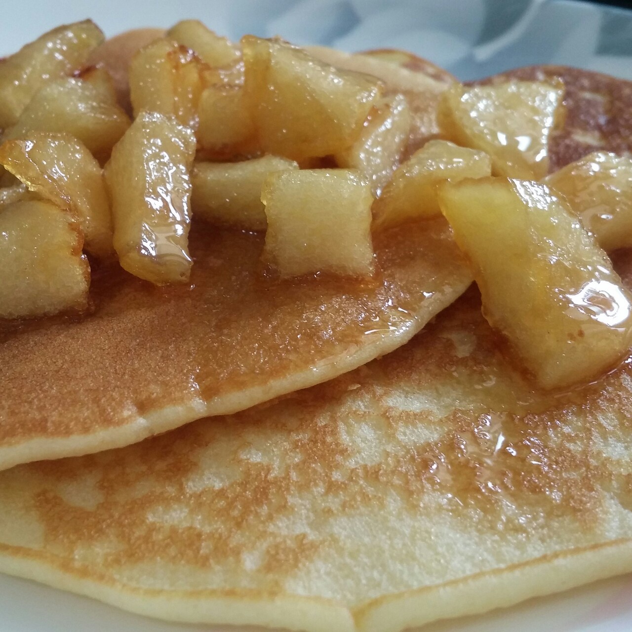 苹果热香饼（苹果pancake）
