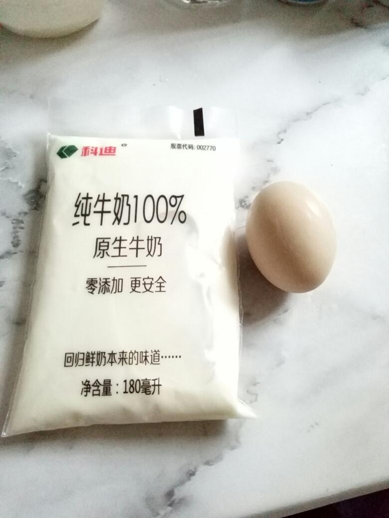 纯奶手撕吐司的做法 步骤1