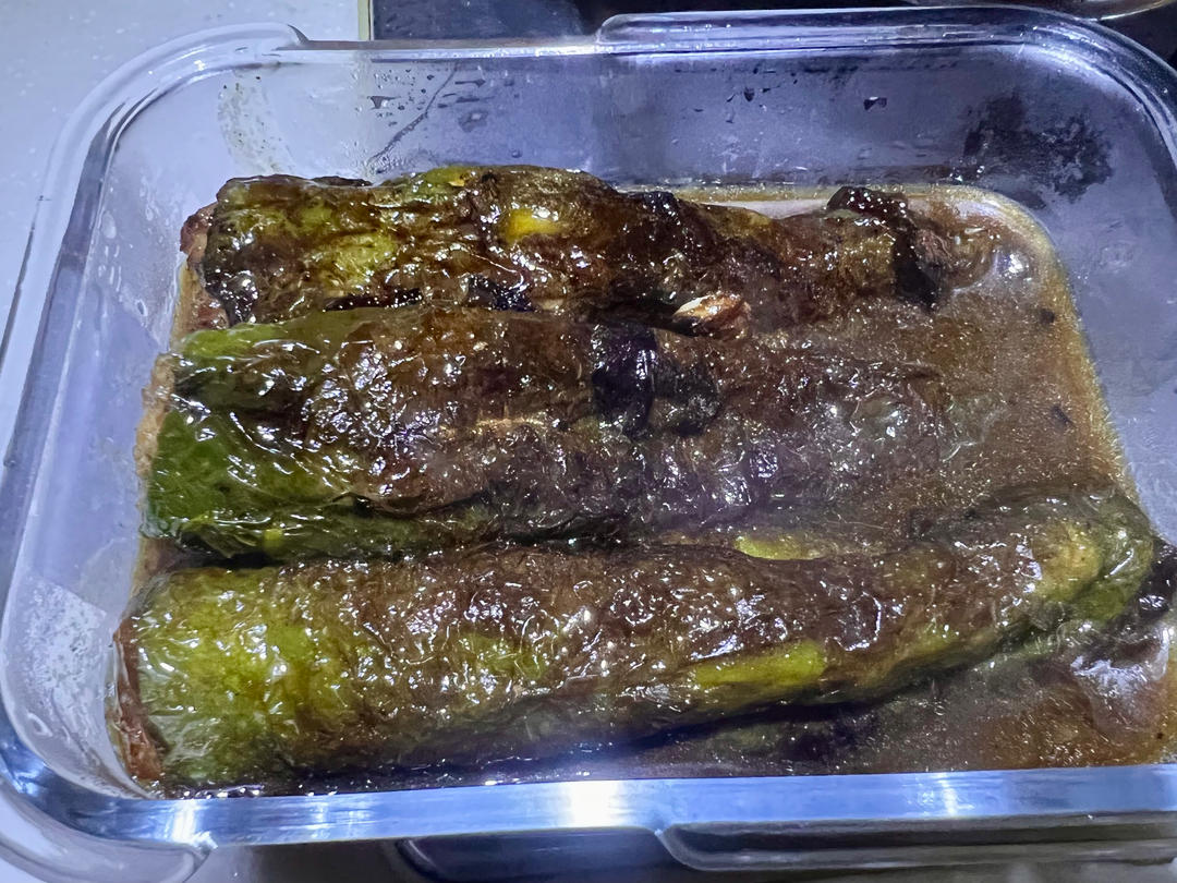 肉酿虎皮青椒