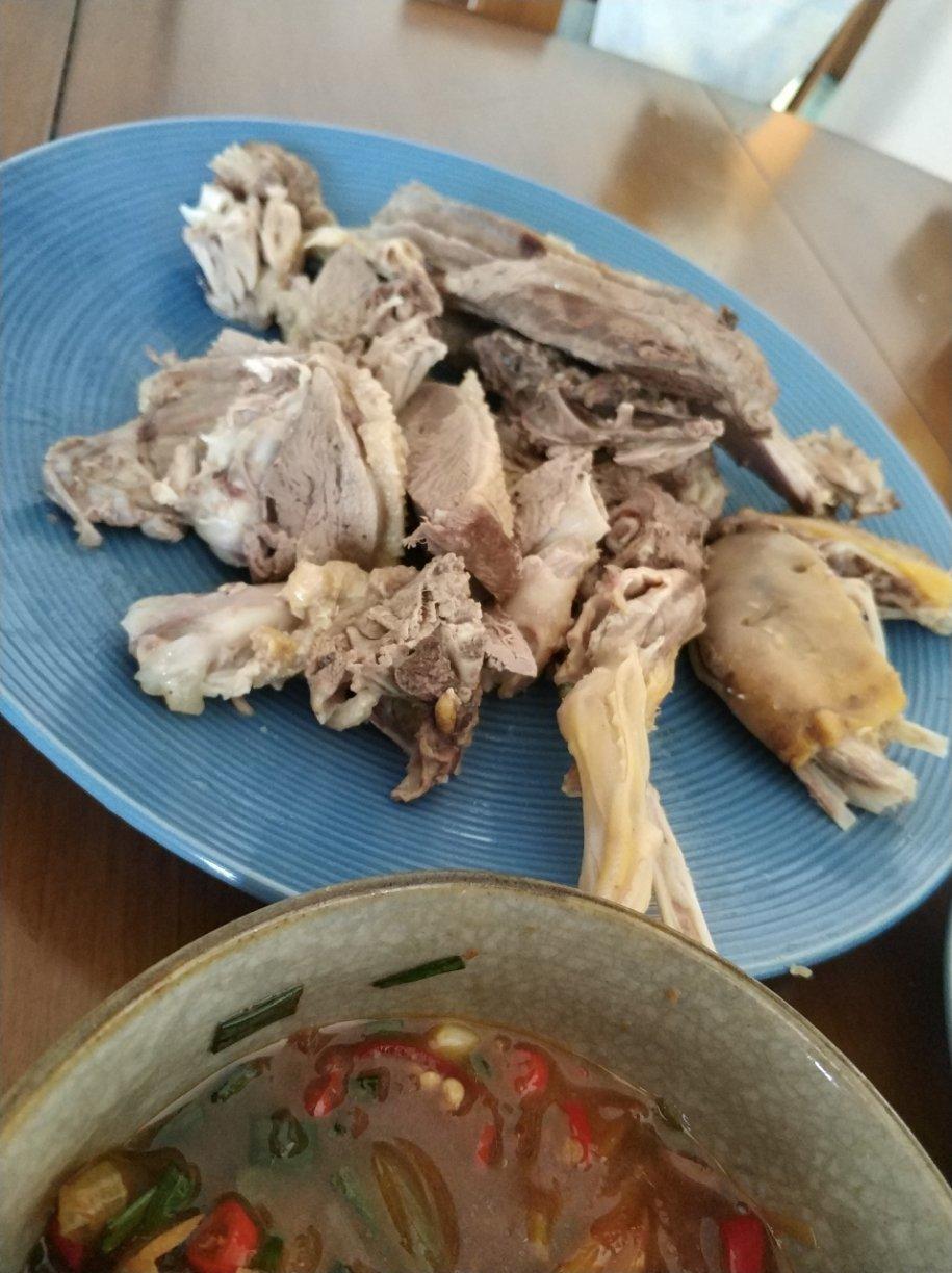 柠檬白切鸭，柠檬鸭的另一个版本
