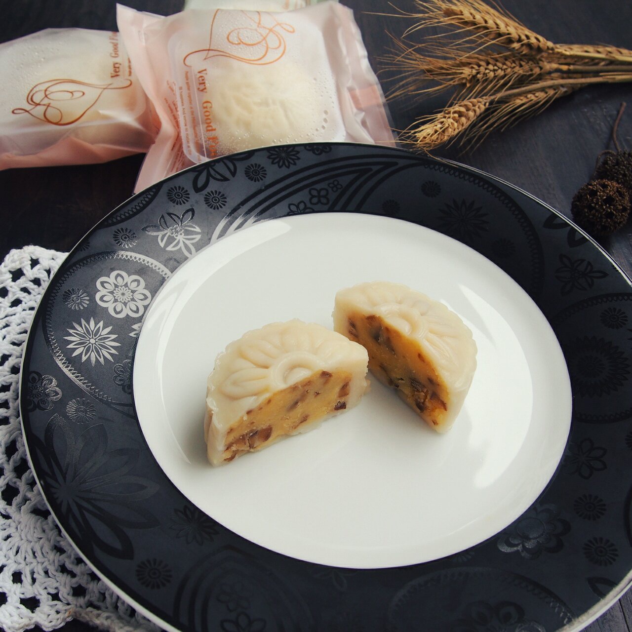 《Tinrry下午茶》冰皮月饼（奶黄馅）