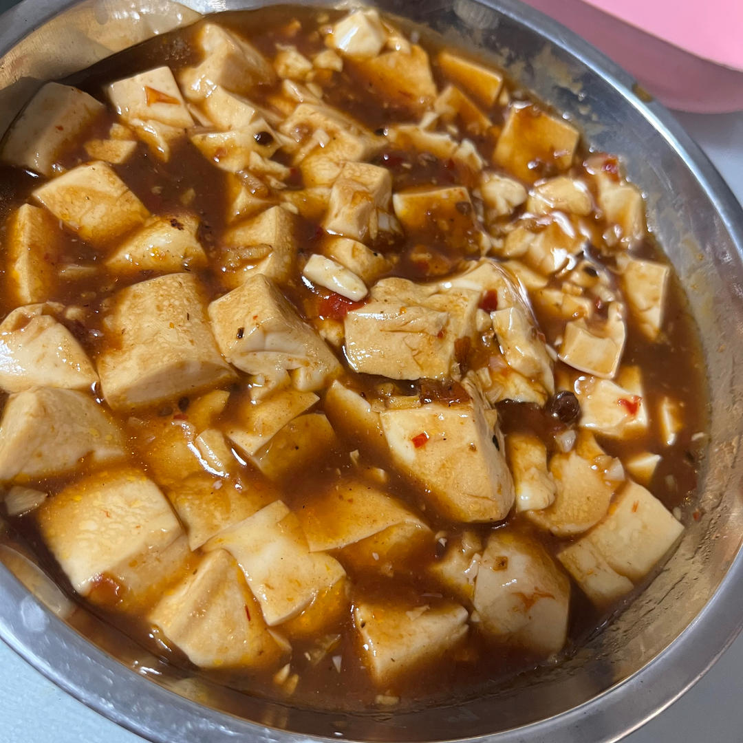 简单易学的下饭菜麻婆豆腐（素版）
