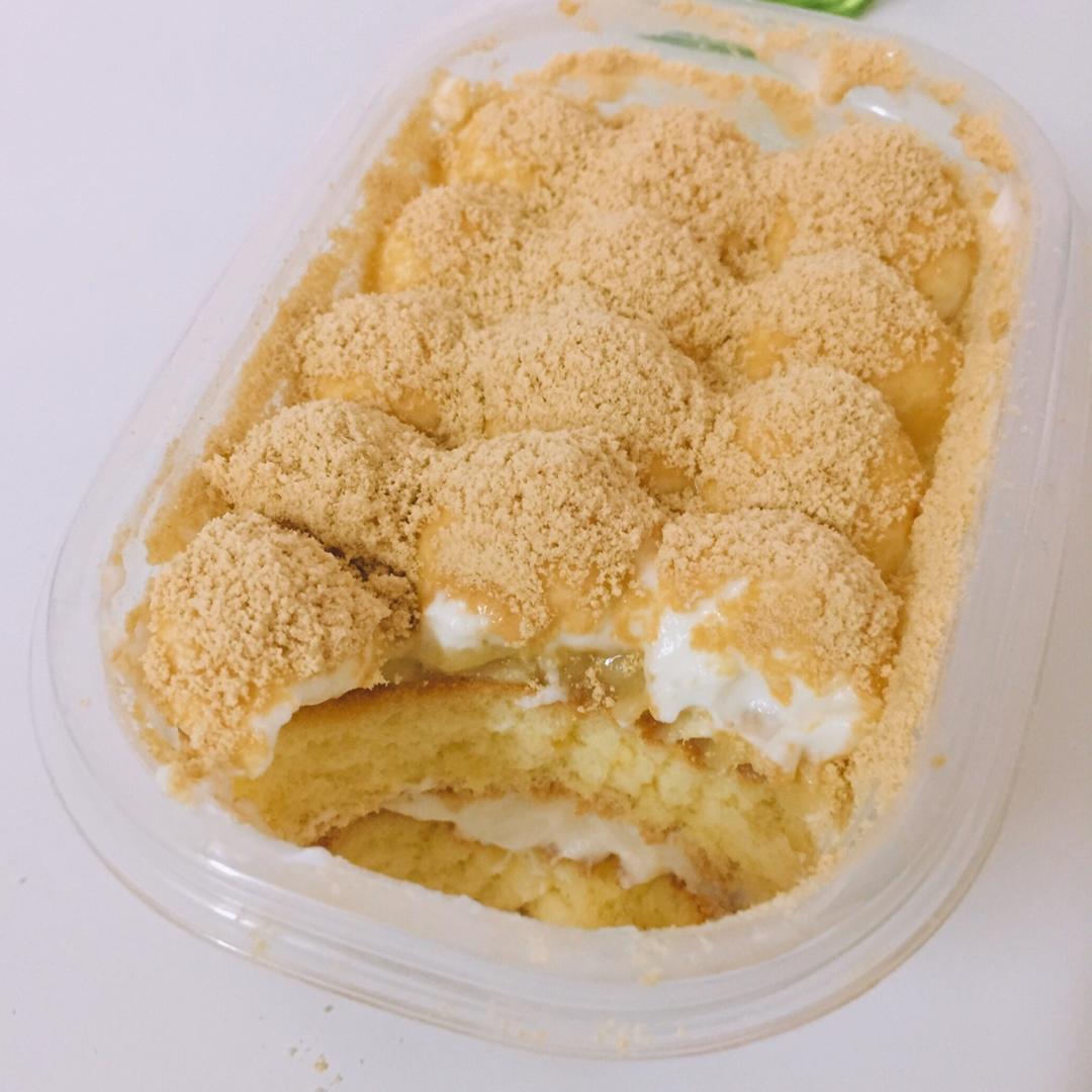 日式豆乳盒子蛋糕