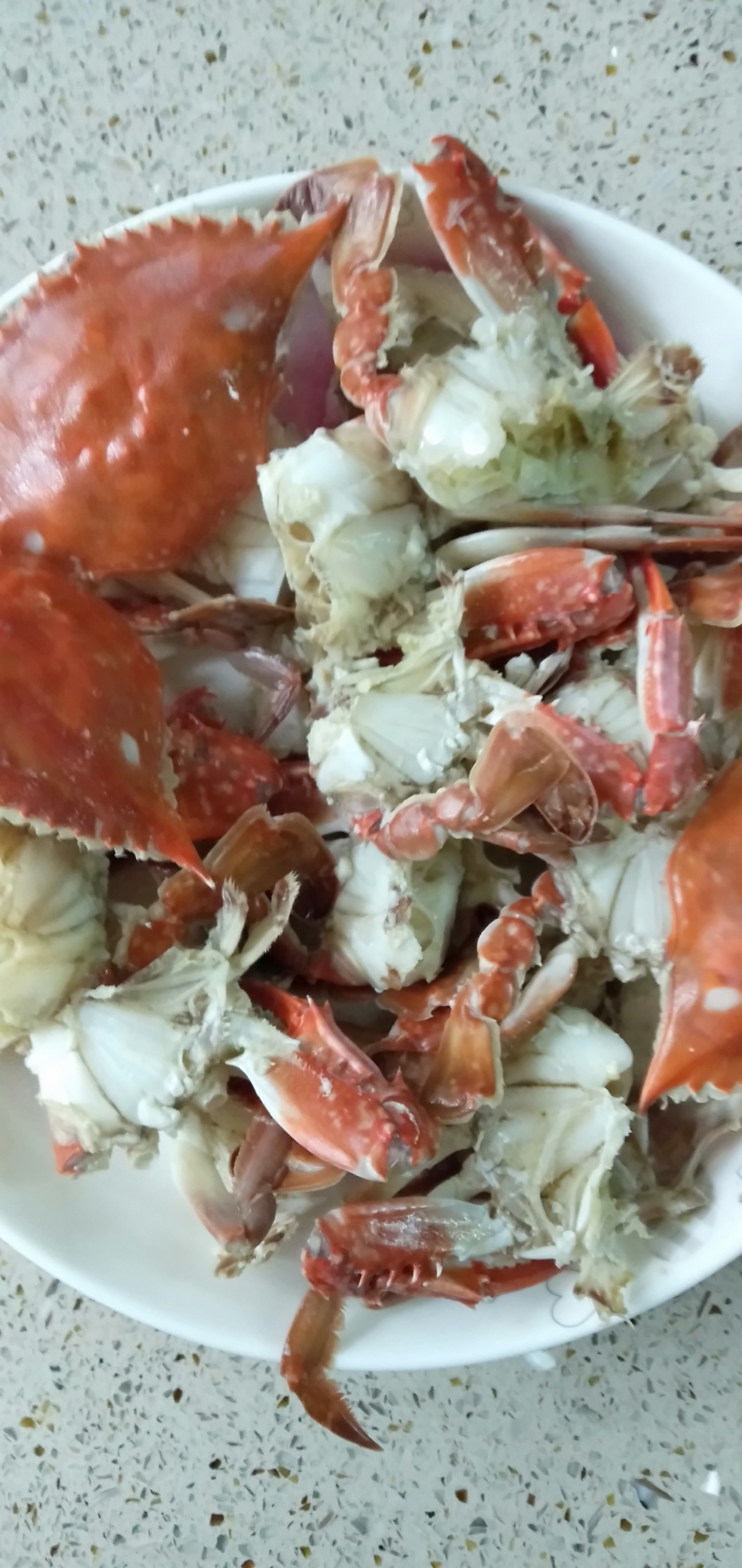 香辣蟹😚最爱红烧蟹的做法 步骤1