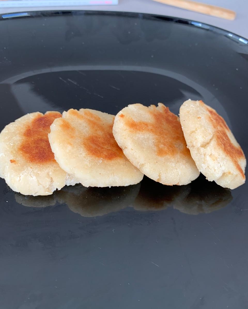 松软香糯的豆渣糯米饼🥞