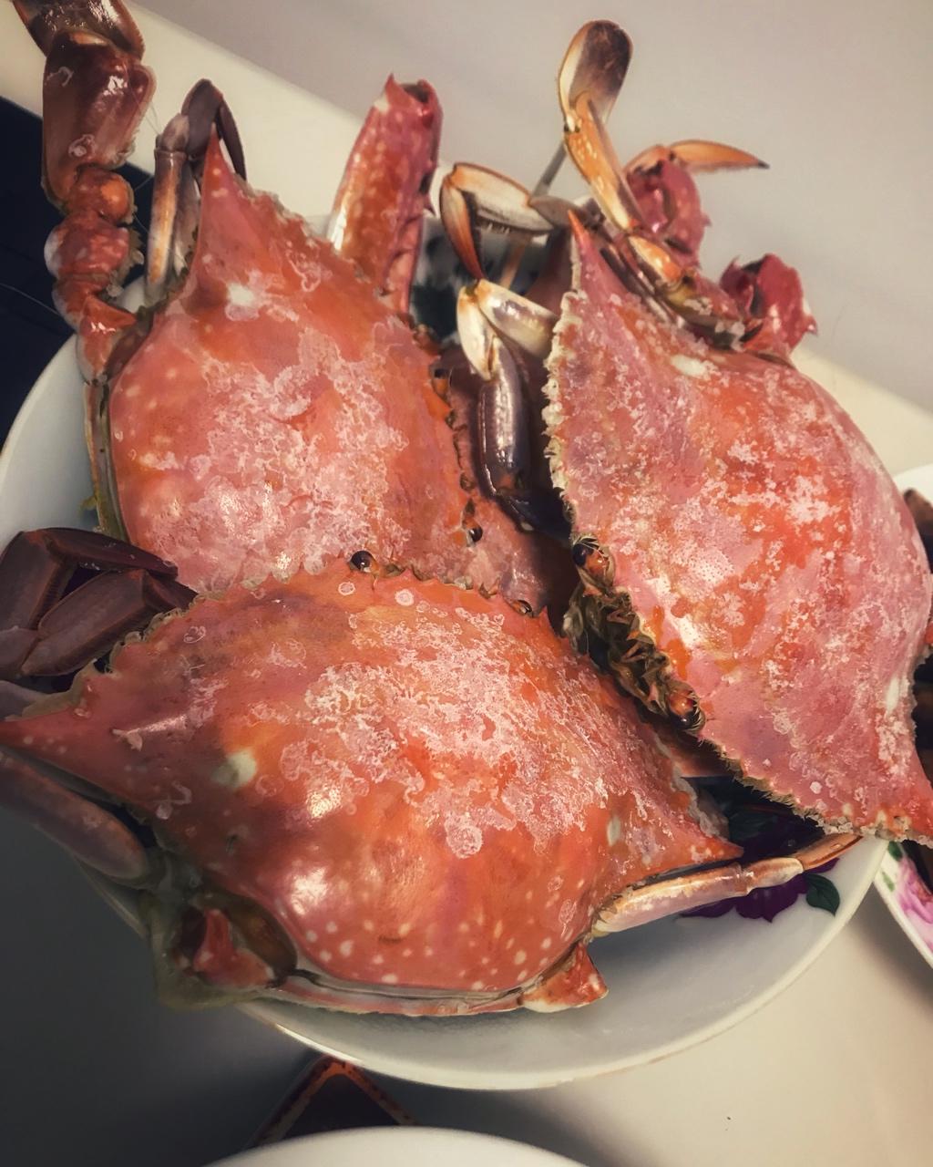 盐烤梭子蟹