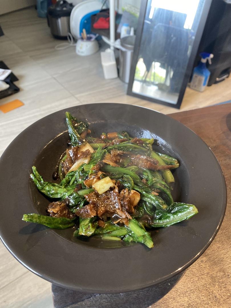 经典粤菜—米饭杀手|豆豉鲮鱼油麦菜