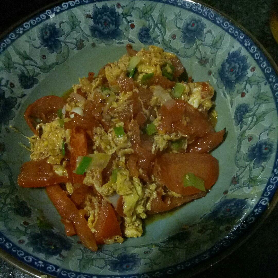 西红柿炒鸡蛋