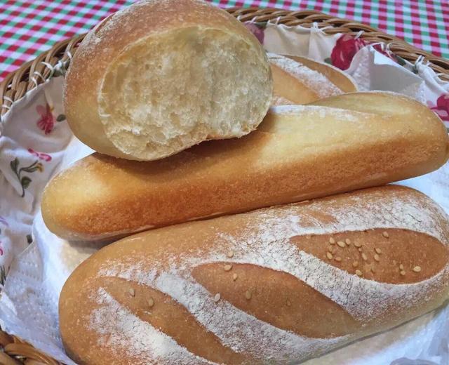 全麦长棍面包（教学用配方）的做法