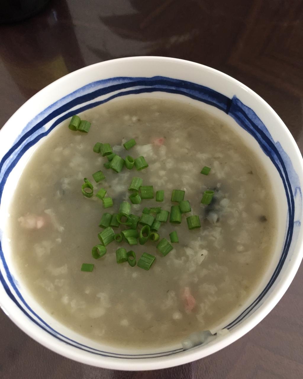 十五分钟快手之香滑皮蛋瘦肉粥(附五分钟电饭煲电压力锅更快捷方法)