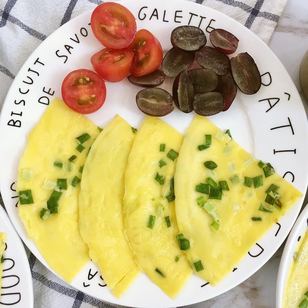 葱花蛋饼（快手营养早餐）