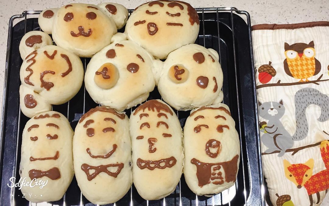 香蕉巧克力软欧