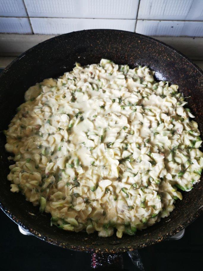 【野菜季】槐花鸡蛋饼