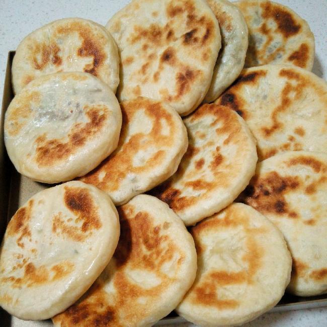 我就是我6做的紫薯山药红豆饼