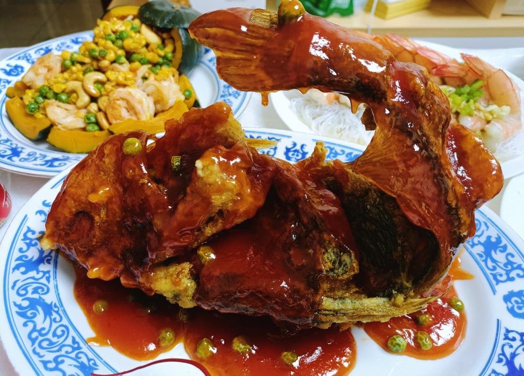 年夜饭招牌菜 鱼跃龙门 （糖醋鲤鱼）