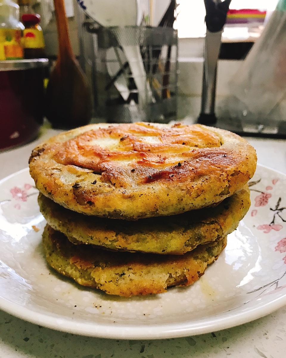 家常葱油饼
