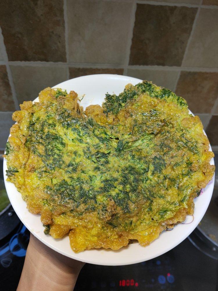 云南臭菜煎蛋饼