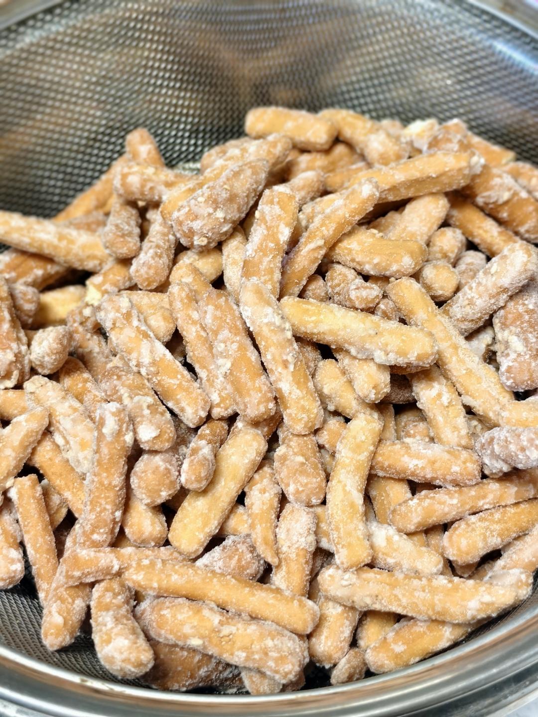 白面糖霜米条炸果子