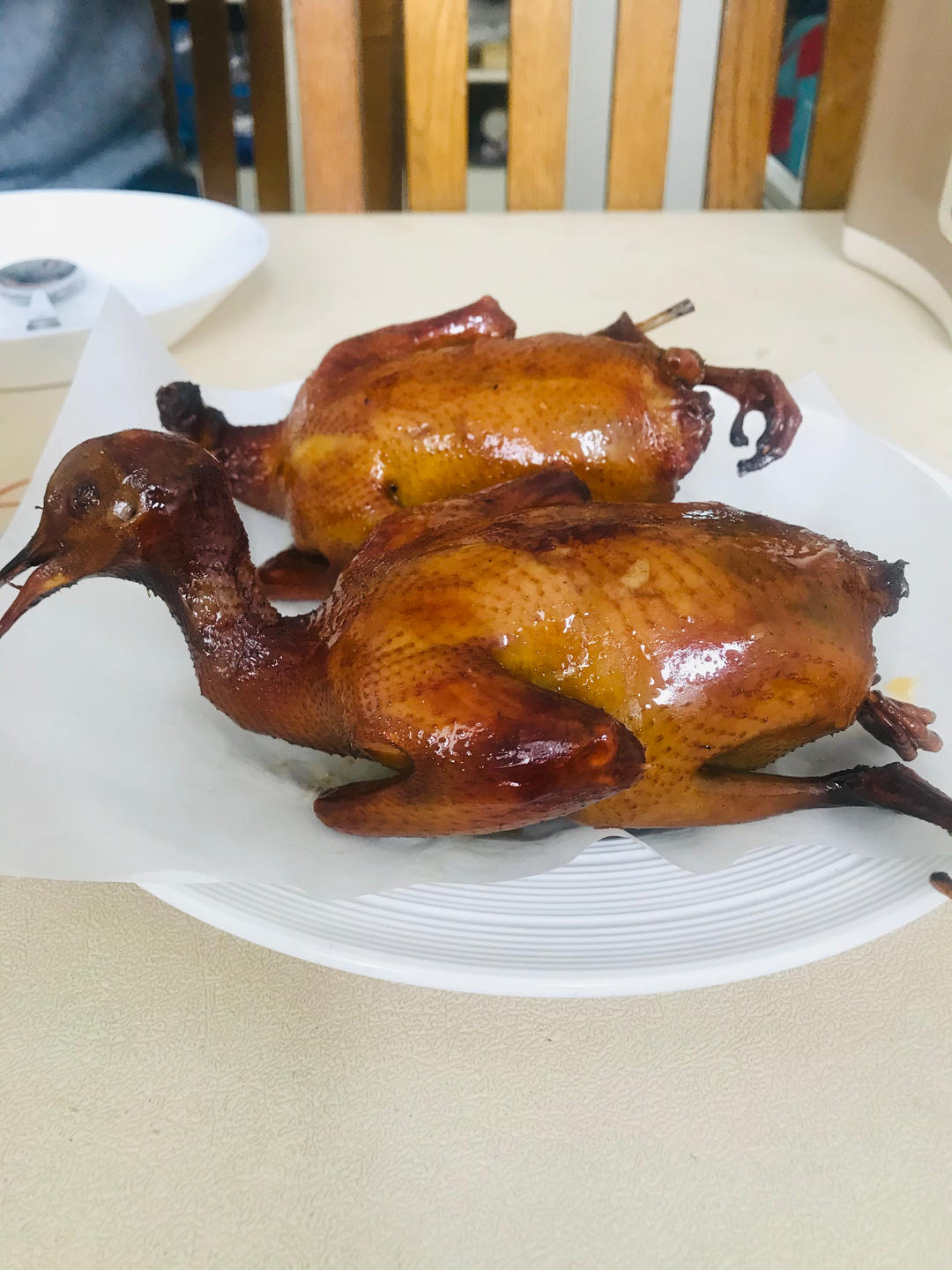看似复杂其实简单三步的脆皮乳鸽/烤乳鸽