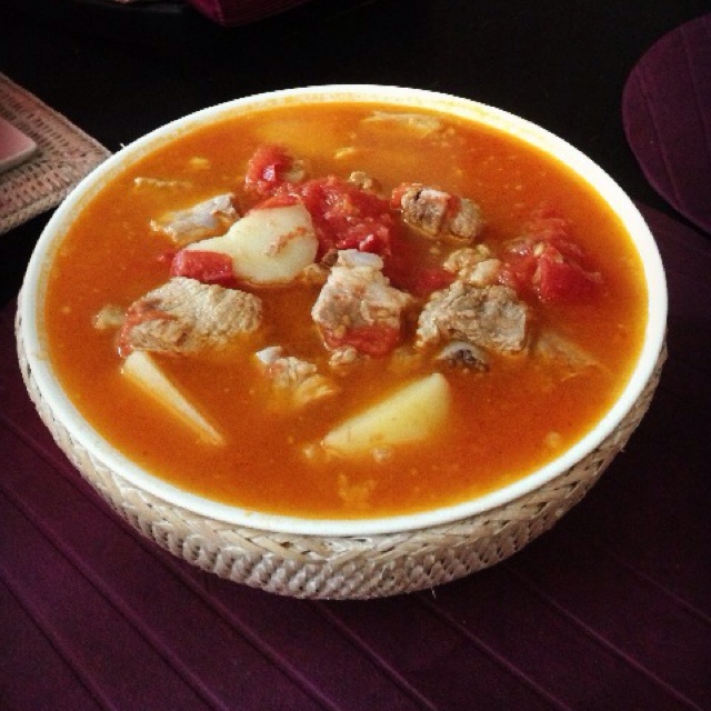 番茄土豆小排汤