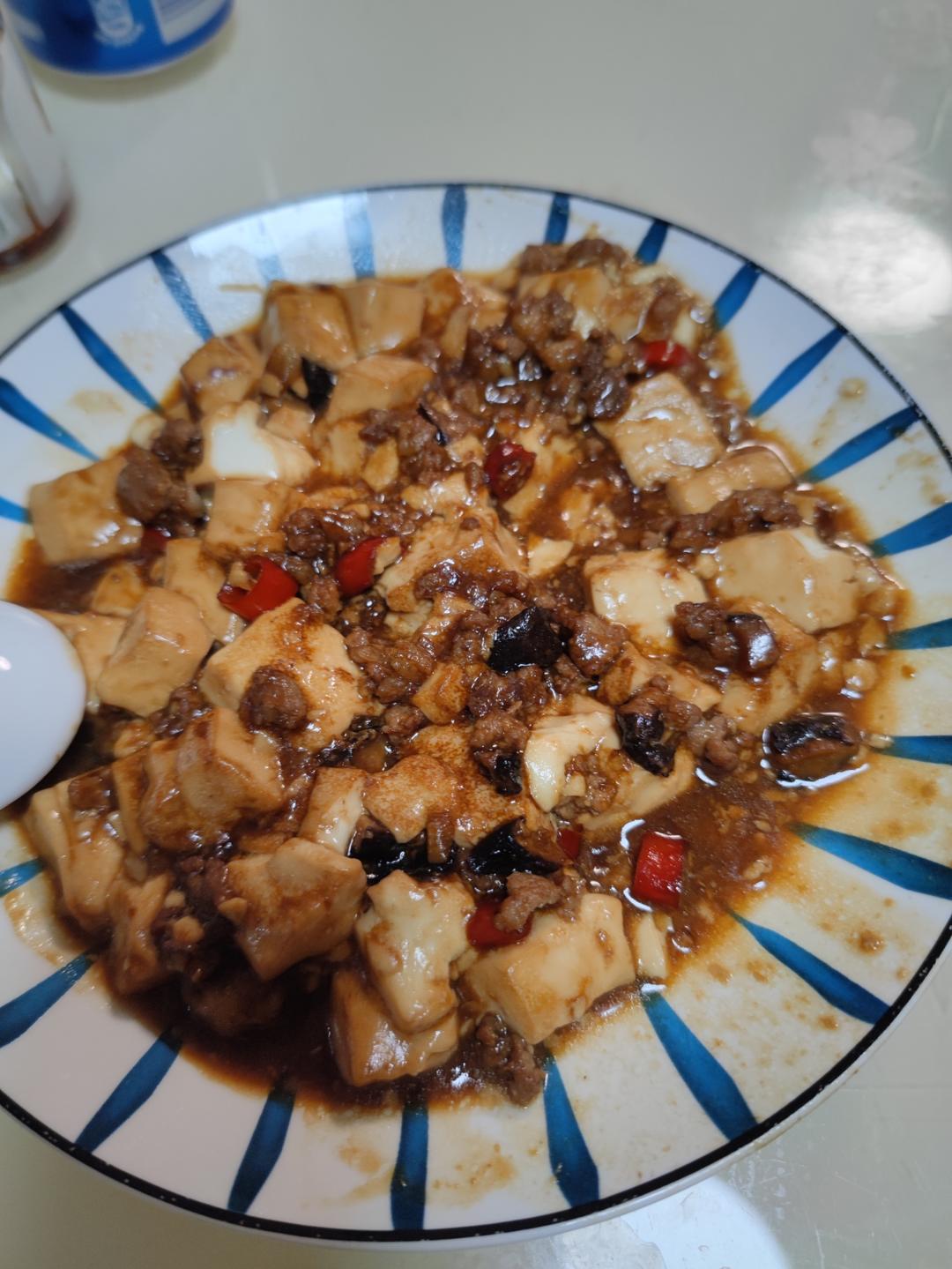 肉末嫩豆腐｜嫩滑口感爽口！这道快手菜超级下饭！！（减脂少油版）