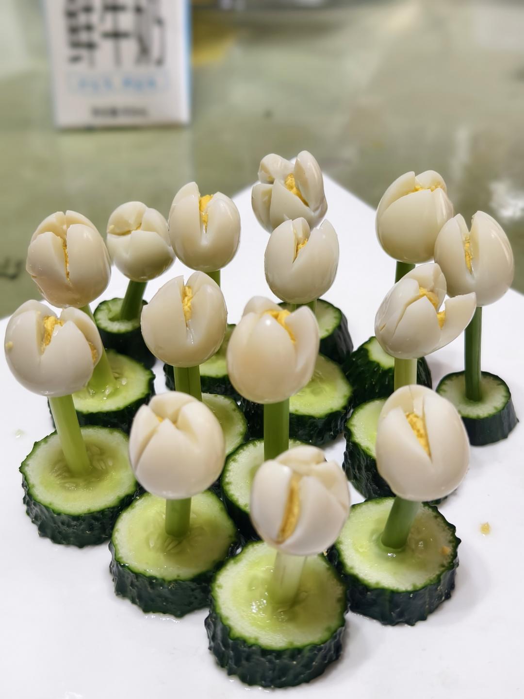 黄瓜鹌鹑蛋郁金香🌷