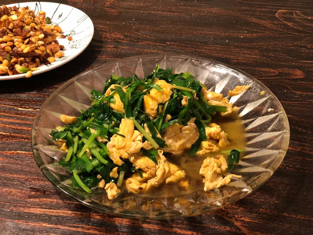 韭菜炒鸡蛋