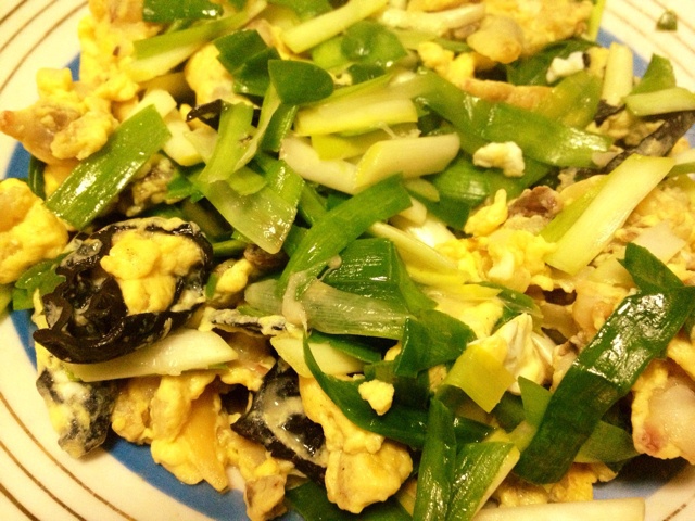 韭菜炒鸡蛋