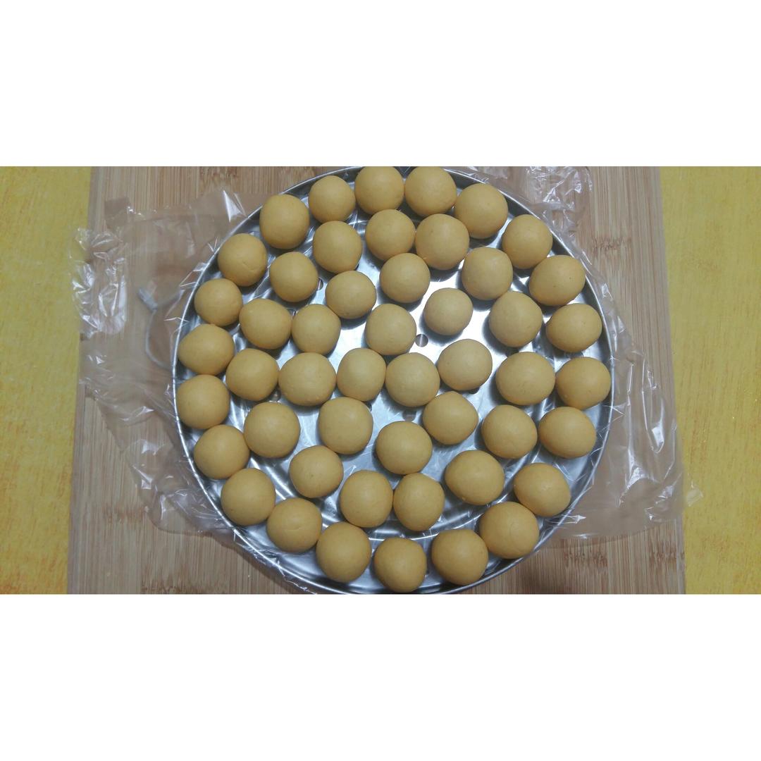 紫薯味，南瓜味芝麻汤圆