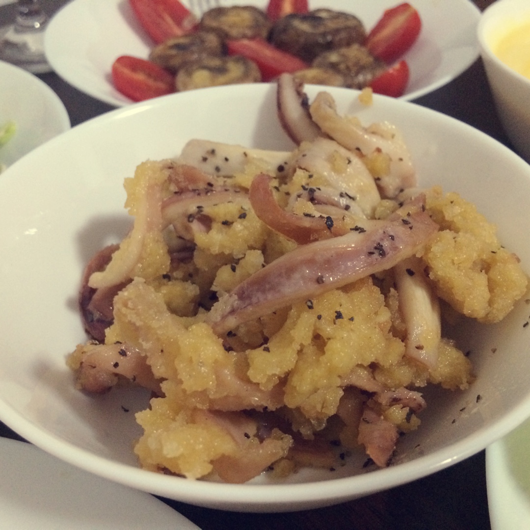 酥炸鱿鱼圈——好吃到停不了口