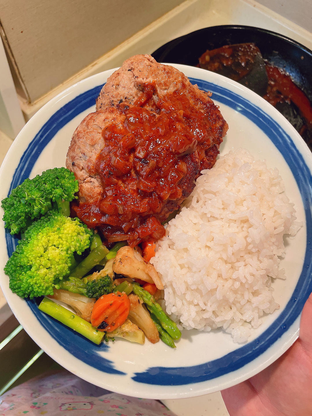 日式汉堡肉