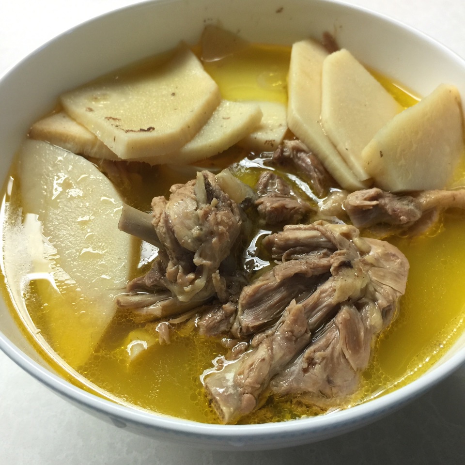tata-zhbaby做的笋干老鸭汤