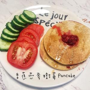 【早餐】健康低脂香蕉燕麦Pancake的做法 步骤3