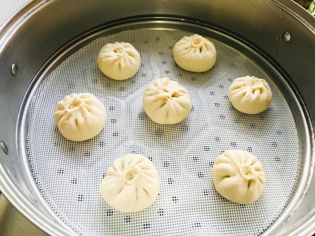 白糖盐菜包子