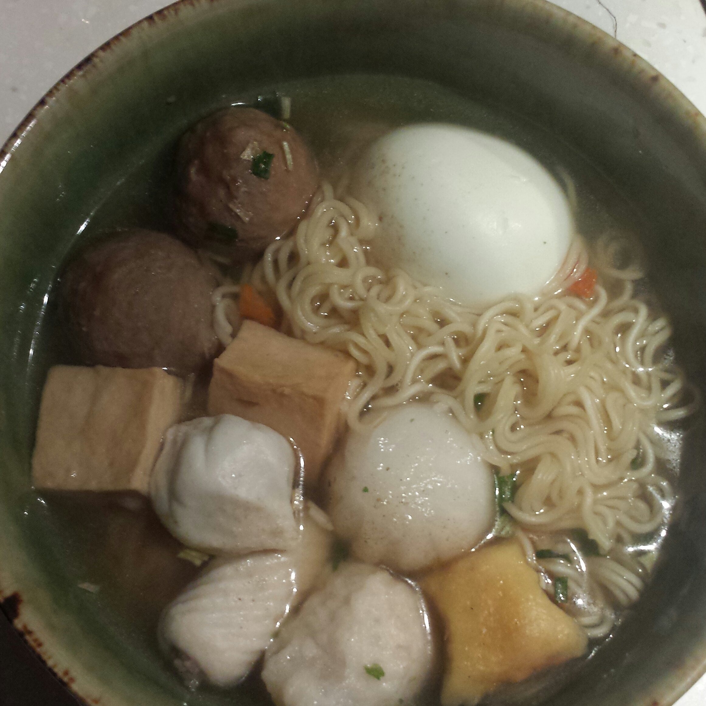 满足食欲的深夜秘密 森系浓香泡面