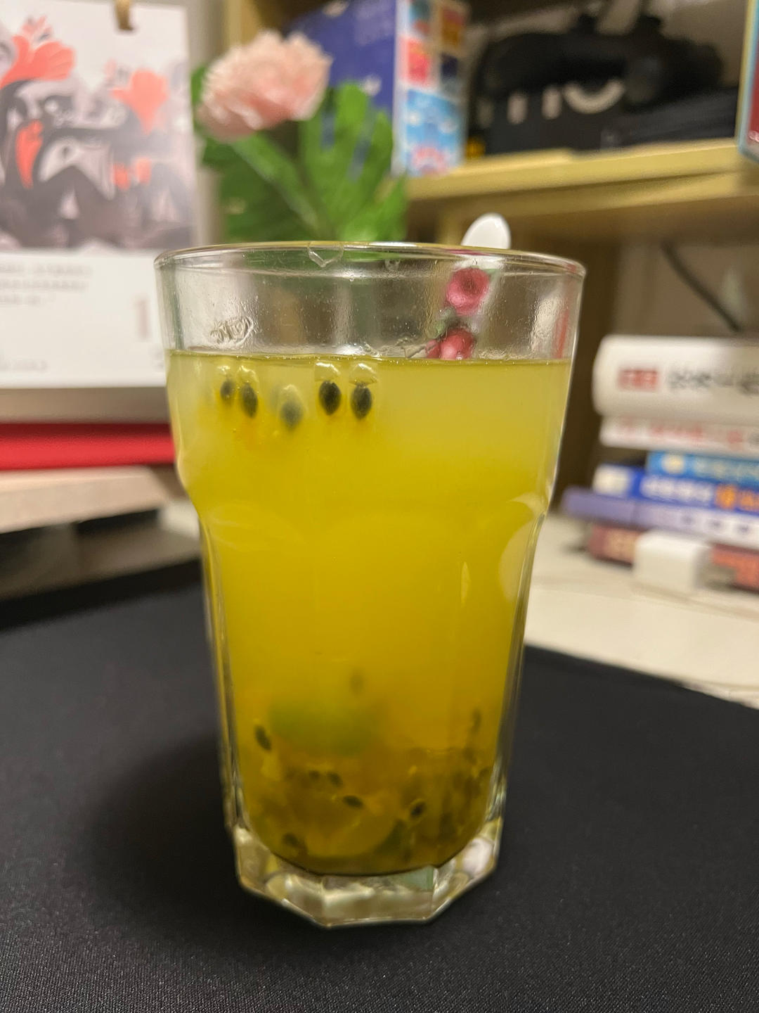 夏天必备【百香果青桔柠檬茶】