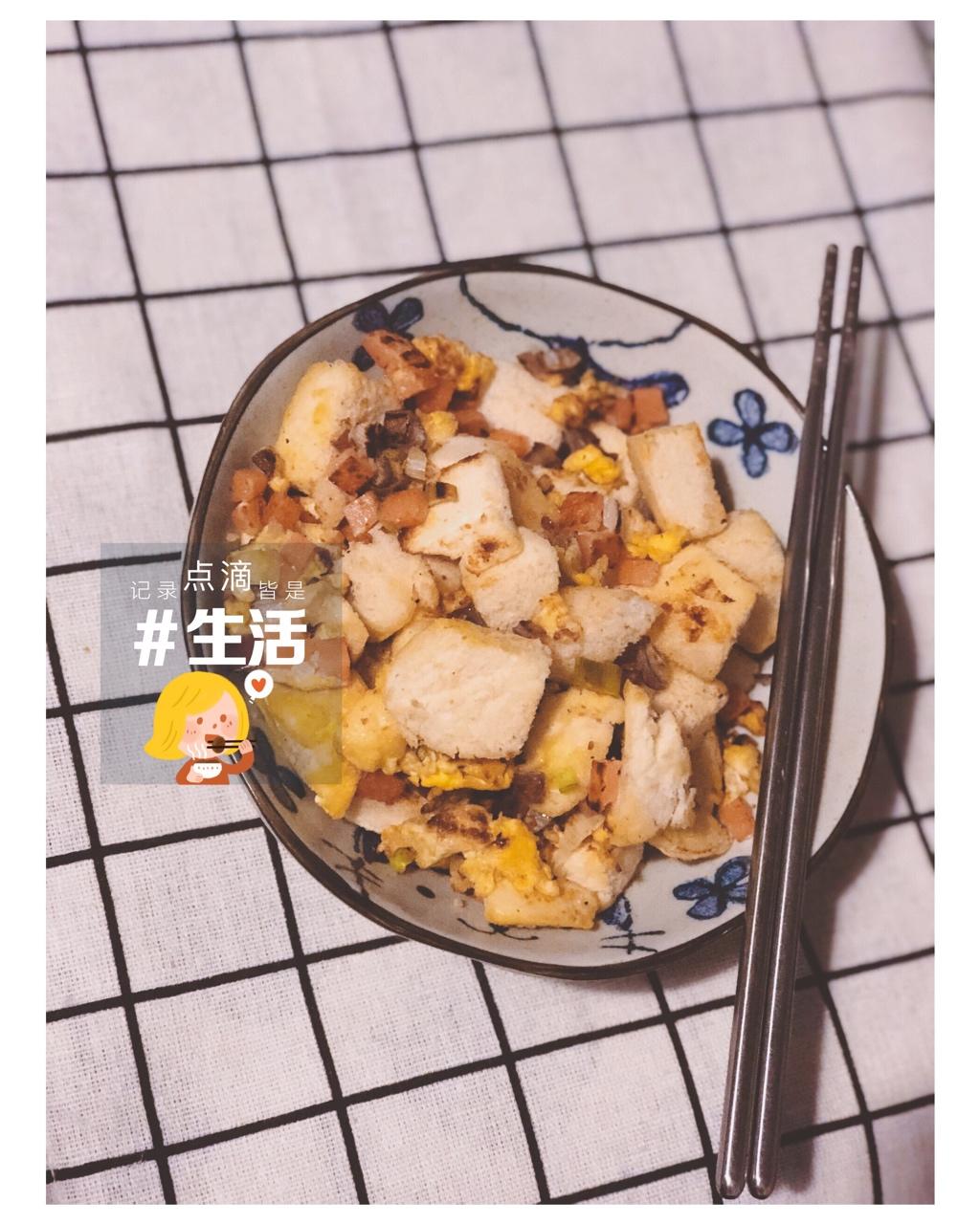 元气早餐【孜然炒馒头】