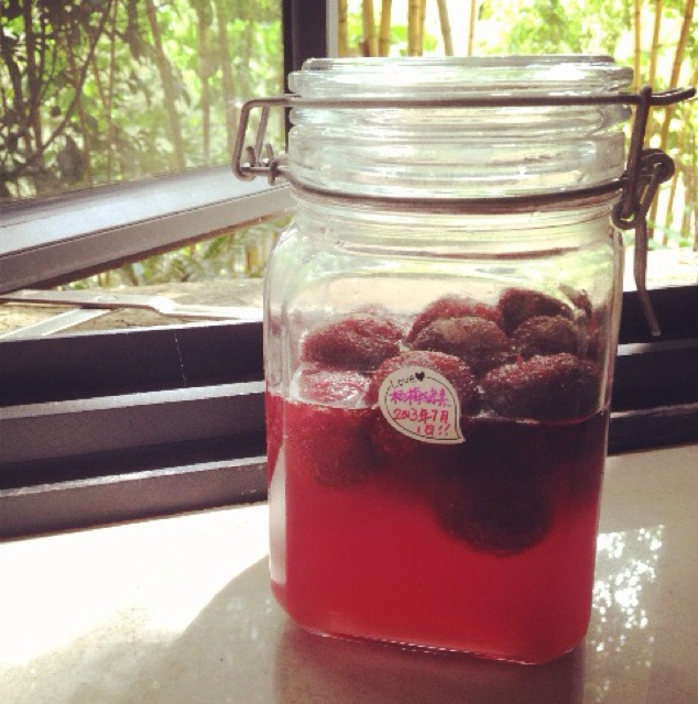 凯西小姐做的杨梅酵素